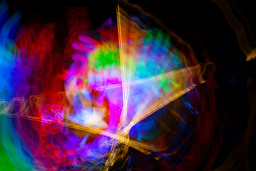 abstract blur bokeh light background festive colorful banner bokeh concept