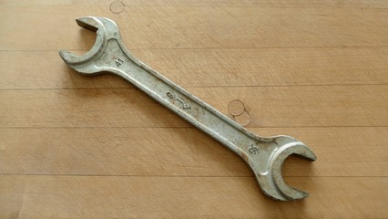 wrench and nut