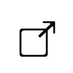 data export Icon isolated on white background, files exporting sign 