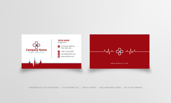 free-medical-business-card-templates-editable-and-printable