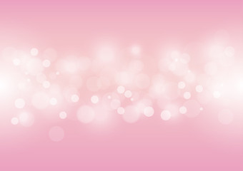 Abstract bokeh lights with soft light background illustration.