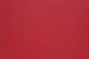 Fototapeta premium Dark red scratched outside wall facade texture