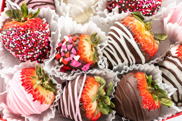 Chocolate dipped strawberries