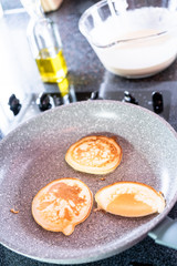 Making pancakes