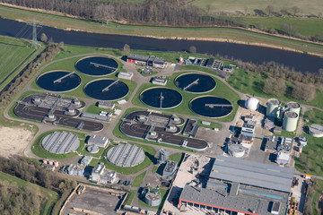 Wastewater recycling plant