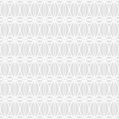 Abstract vintage geometric seamless pattern. Gray background.