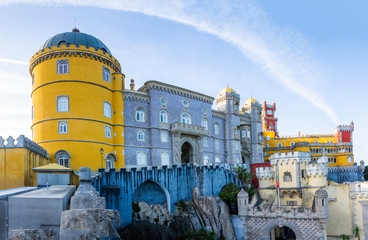Pena Palace in Sintra Portugal