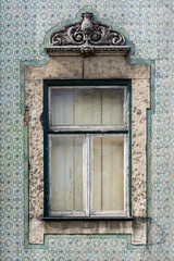 Window in Lisbon Portugal