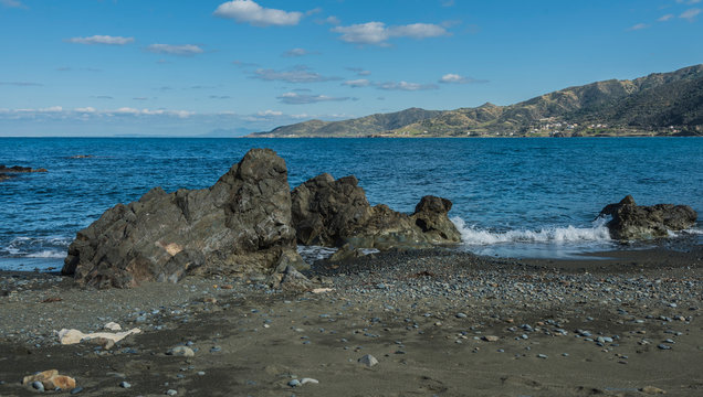 View North from Pomos Cyprus