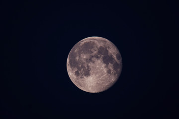 Full frame of the Supermoon..  2020/04/08 Barcelona, Spain