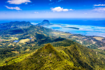 Mauritius z lotu ptaka © Aleksander