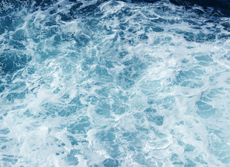 Background of aqua sea water