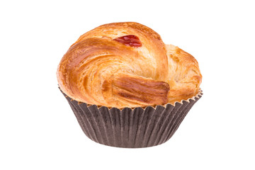 muffin isolated on white