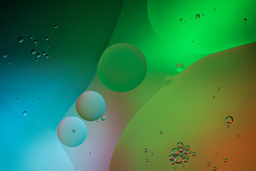 Oil- on-Water Bubbles