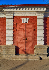 UST-KAMENOGORSK, KAZAKHSTAN - APRIL 04, 2020: Strange, amazing, unusual view of the empty streets...