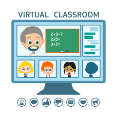 Online education from home