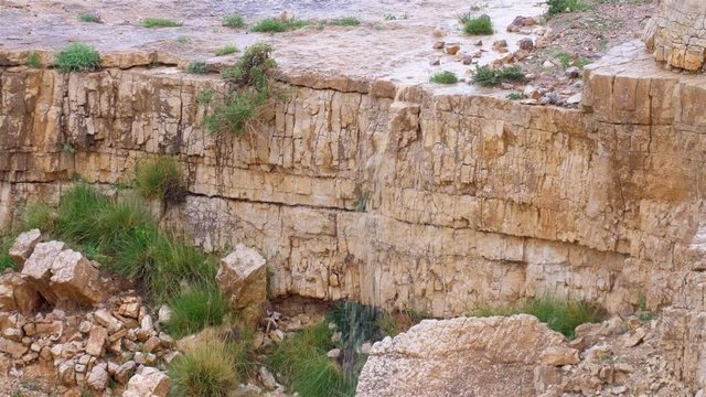 Flash flood starting in the Desert, Israel
Beginning of Fash flood in Judea Desert winter,2020
