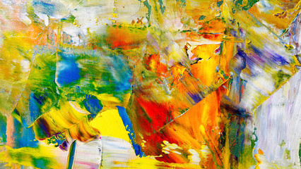 Colorful abstract background wallpaper. Modern motif visual art.  Mixtures of oil paint. Trendy hand painting canvas. Wall decor and Wall art prints Idea.  3D Texture.Colorful abstract 