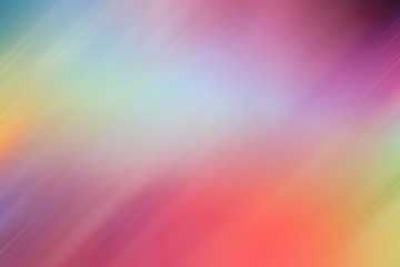 Colorful abstract geometric background. Brightly colored iridescent holographic and motion blur effect. 