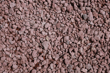 Paillage de pouzzolane