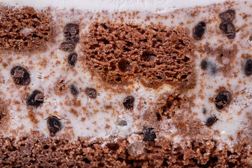 Cakes, capcakes, cakes with different fillings, different shapes and colors, large and small, with nuts and berries