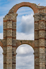 Fototapeta premium Roman Aqueduct, call of miracles, Mérida. Extremadura. Spain