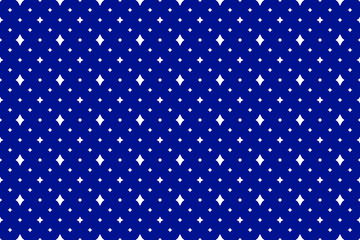 Abstract geometric seamless pattern with small stars.