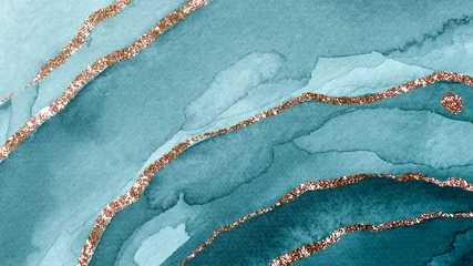 Blaues Glitzerbanner © rawpixel.com