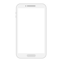 スマートフォン白