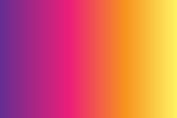 Abstract background with a gradient of purple, pink, scarlet and yellow. Stock illustration for web and print, background and wallpaper.