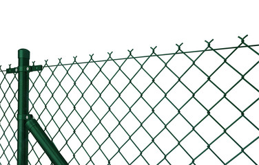 fence isolated on white