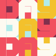 Abstract Vector Pattern Design Elements