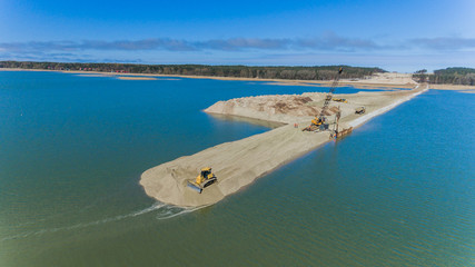 Przekop Mierzei Wiślanej Kanał Dron © Marcin