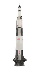 Saturn V Rocket Isolated © nerthuz