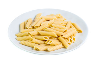 pasta isolated on white