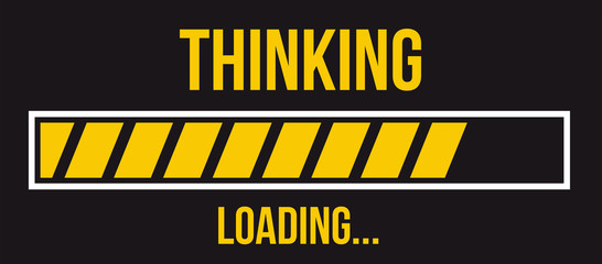Progress loading bar Thinking
