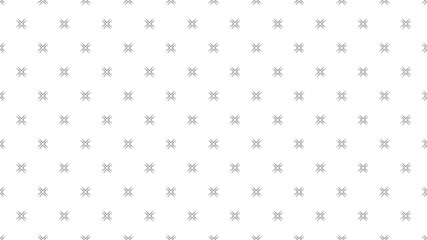 Seamless simple pattern of dotted shapes, X goal target sign. Aspect ratio, full hd, 4K, UHD for a widescreen display
