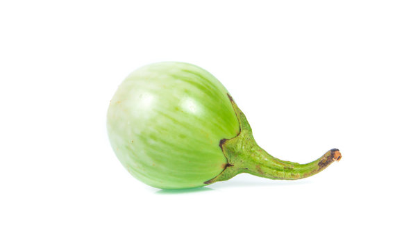 eggplant isolated on white background