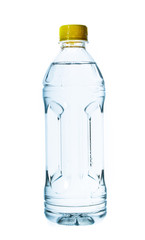 water bottle isolated on white background