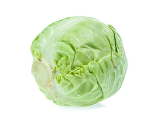 Fototapeta premium cabbage on white background