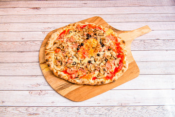 Pizza made with the best ingredients