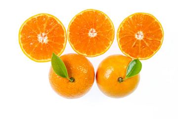 orang isolated on white