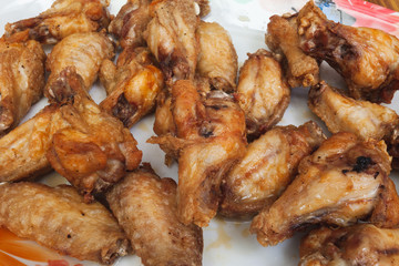 Chicken wings plate.