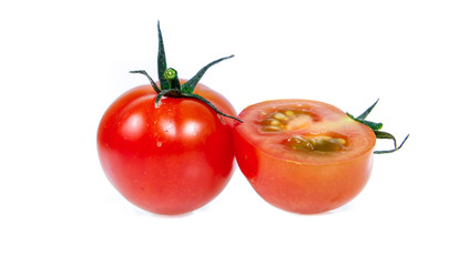 tomato isolated on white