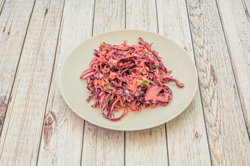 Image of salad with fresh ingredients