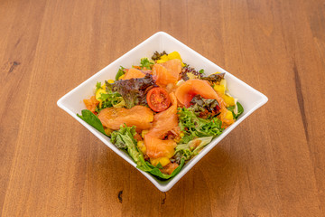Image of salad with fresh ingredients