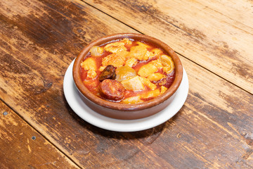 Madrilenian tripe dish