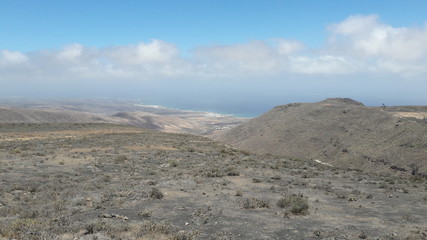 view of the mountains lanzarote