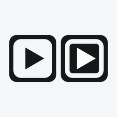 black and white buttons