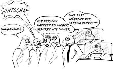 Corona Karikatur